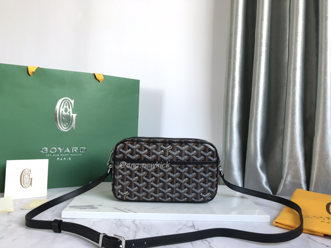 Goyard Cap Vert Camera Bag 13 Cm X 6.5 Cm X 22 Cm (16) - newkick.vip